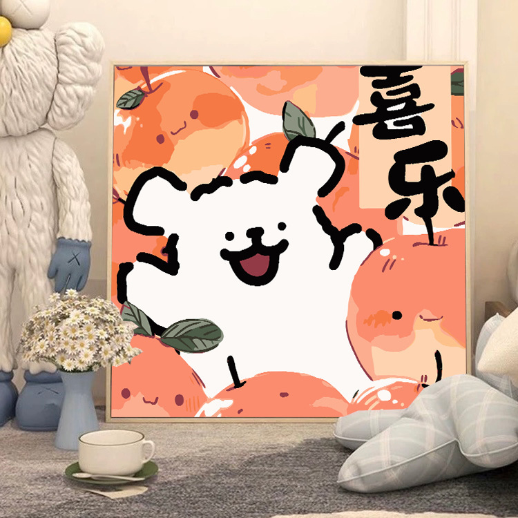 蝶デジタル油絵 diy 着色油絵子供の手描き蝶装飾絵画装飾品メーカー卸売|undefined