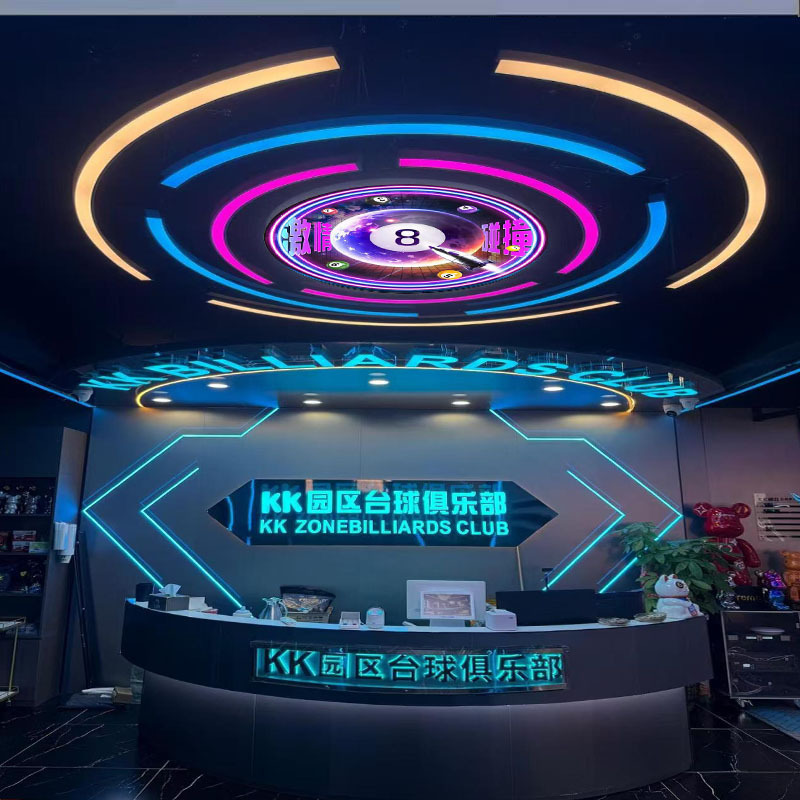 lámpara de arco creativa sala de billar sala de recepción sala de descanso centro comercial de videojuegos supermercado tienda de lámpara de arco