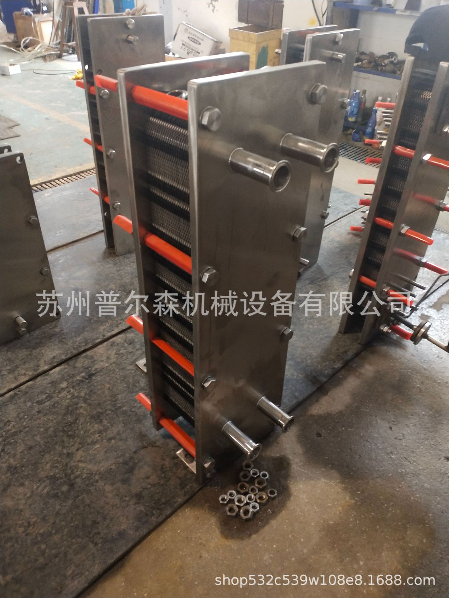 包不锈钢板式换热器饮料机械配套 多段式可拆热交换器