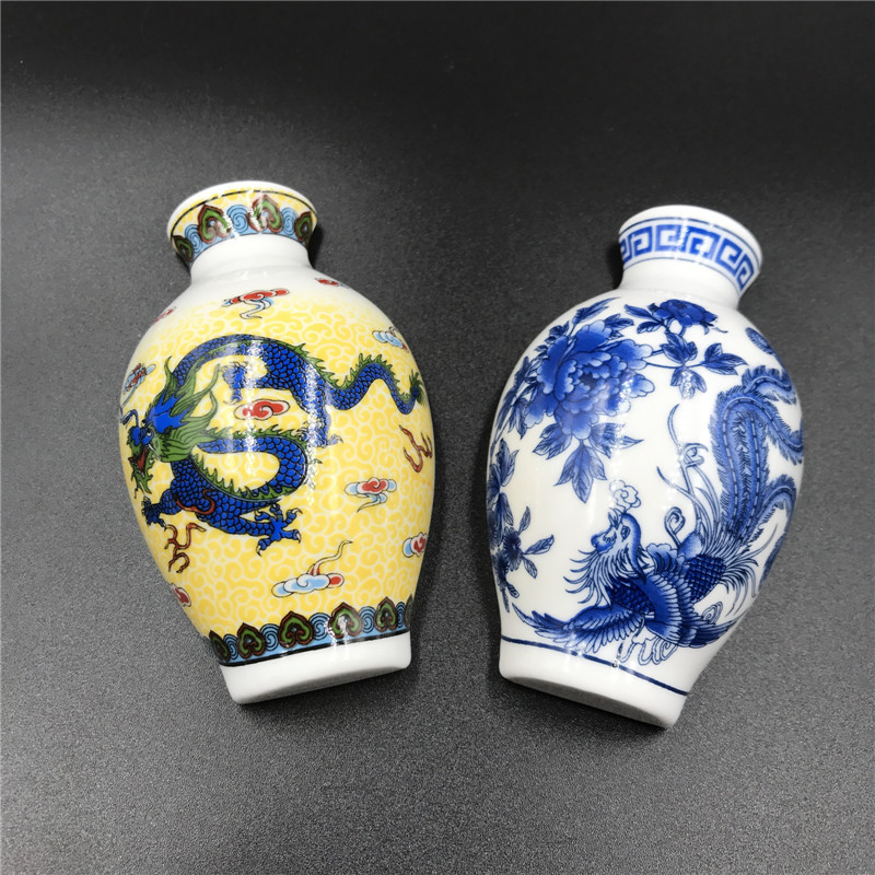 中国風陶磁器青花磁器花瓶冷蔵庫に記念品を貼った家庭装飾品ビジネスは老外ギフト磁石大を送る|undefined
