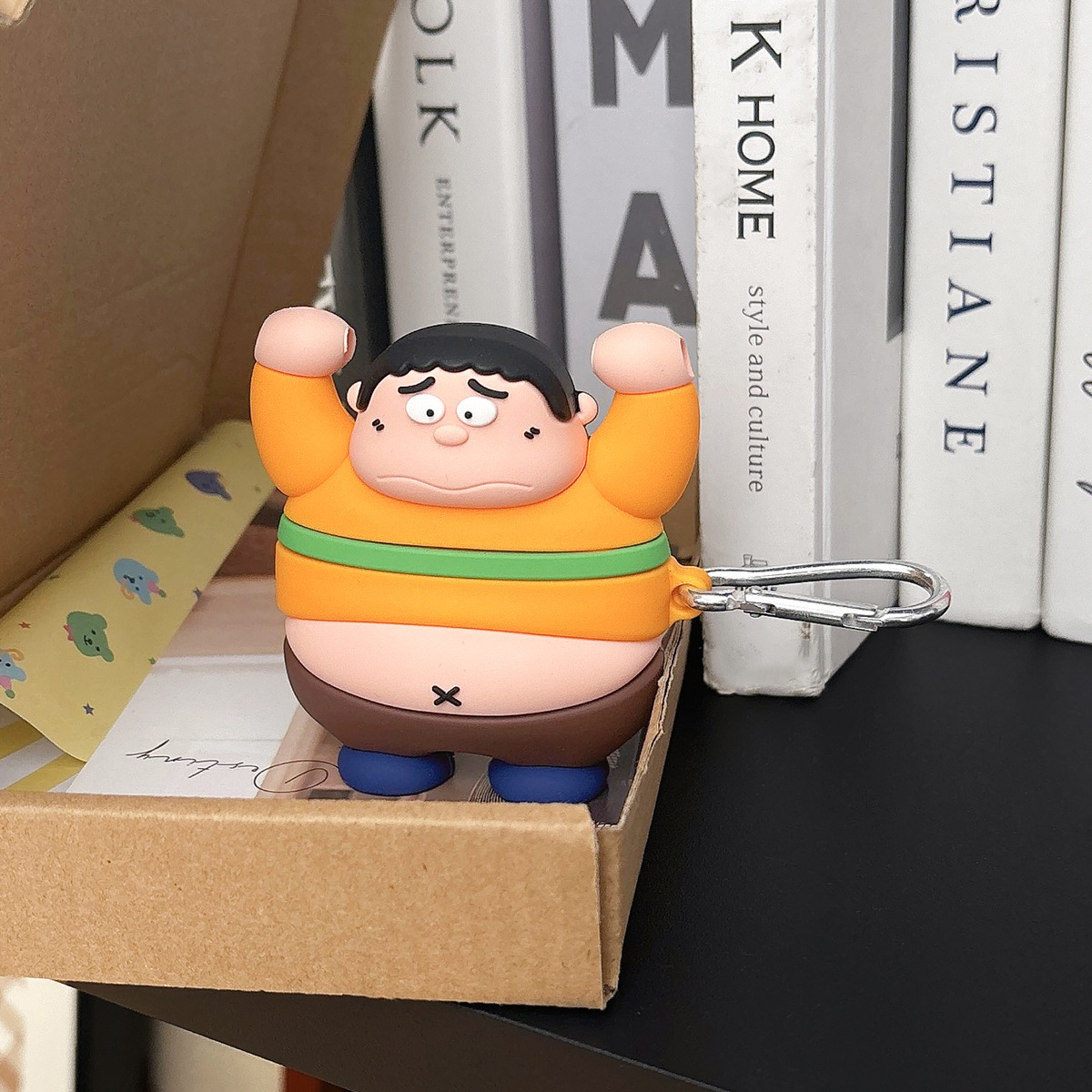 Lifting Fat Tiger Airpods Pro Apple 2 / 3 generación auriculares Bluetooth inalámbricos, cubierta de dibujos animados para perder peso