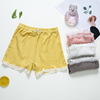 女童纯棉安全裤2021夏季儿童中大童内裤女宝宝蕾丝打底裤一件代发|ms