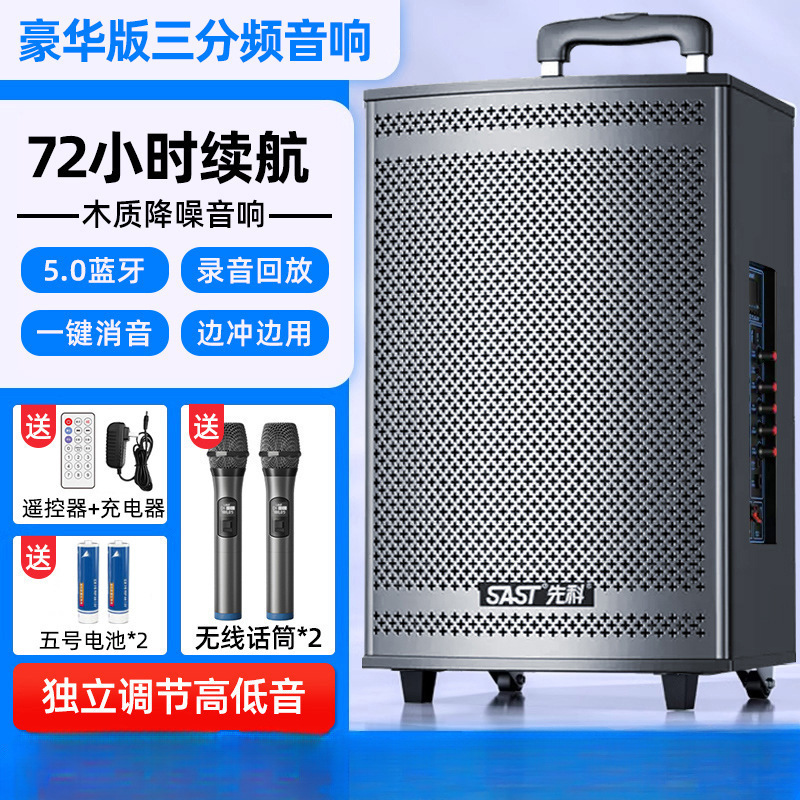 广场舞音响音箱2025新款k歌户外拉杆专用大功率蓝牙专业演出|undefined