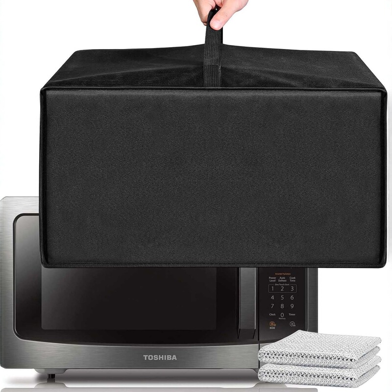 New Product in Stock: Household Dust Cover, Universal Dust Cover for Microwave Ovens, 600D Durable Nylon Fabric Waterproof Cover