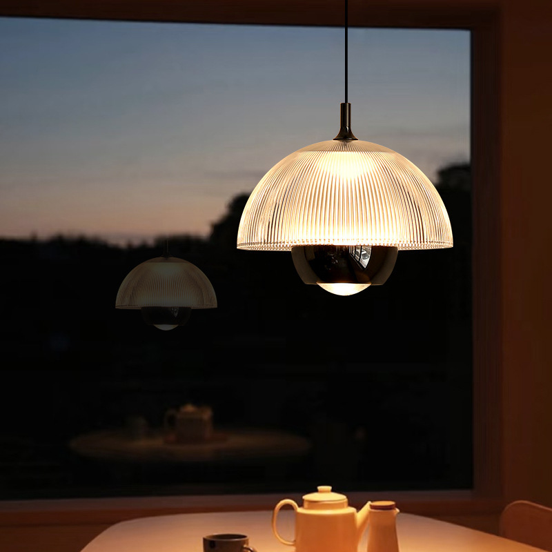 Master Bedroom Bedside Pendant Light, Modern Minimalist Flower Bud Bar Counter Small Pendant Light, High-End Creative Entryway Pendant Light