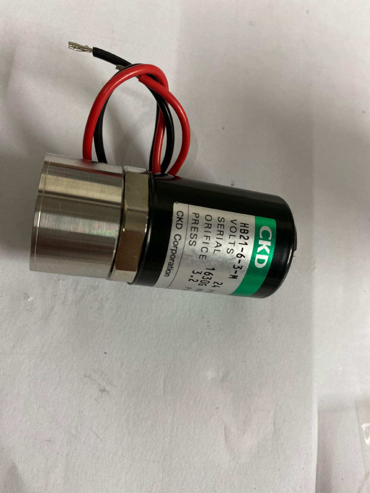 日本CKD不锈钢电磁阀HB21-6-1/3-M原装真品DC24V当天发货