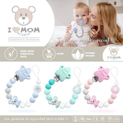 Baby Supplies Silicone Pacifier Chain Koala Cartoon Silicone Toy Bite Teething Chain New Style for Export 
