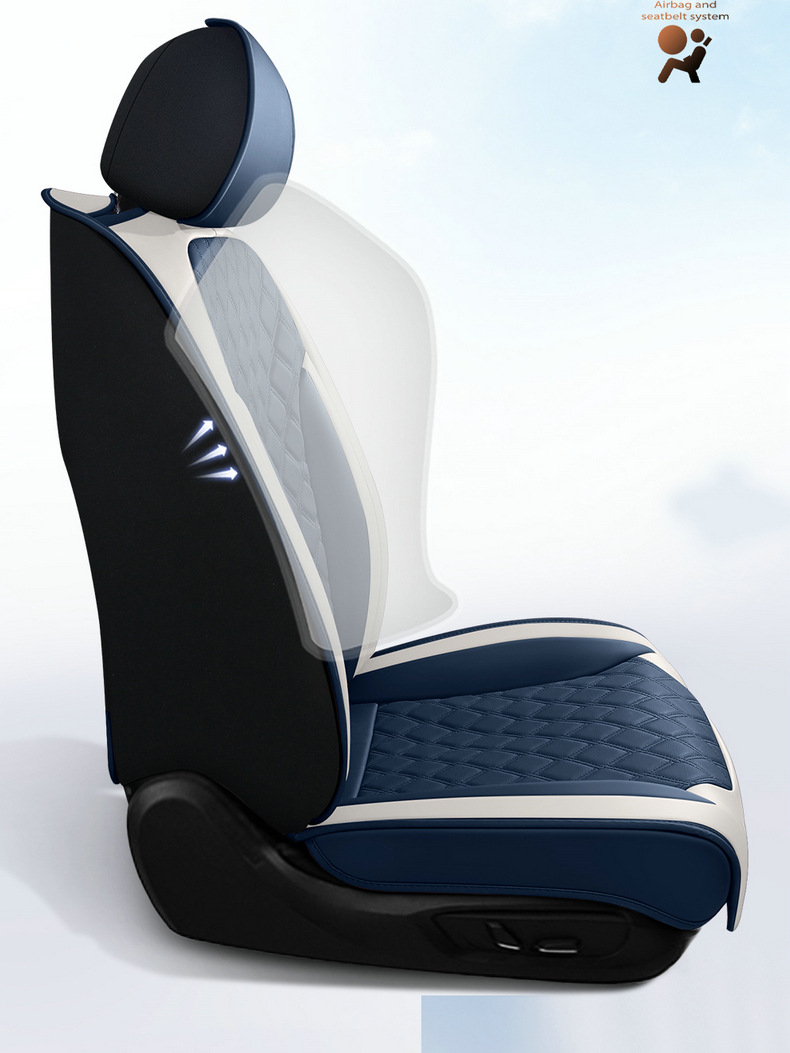 2025 Full Car Five-Seater Four-Season Universal Car Seat Cushion Full Surround Cushion Cover Leather Seat Cover Full Wrap Seat Cushion Thickened