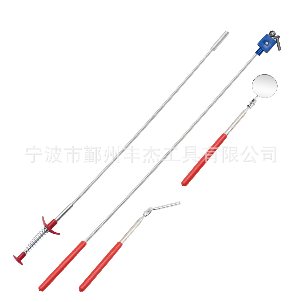 FJPTS-005 伸缩可弯头捡拾器检测镜四爪捡拾器弹簧杆方磁捡拾器4