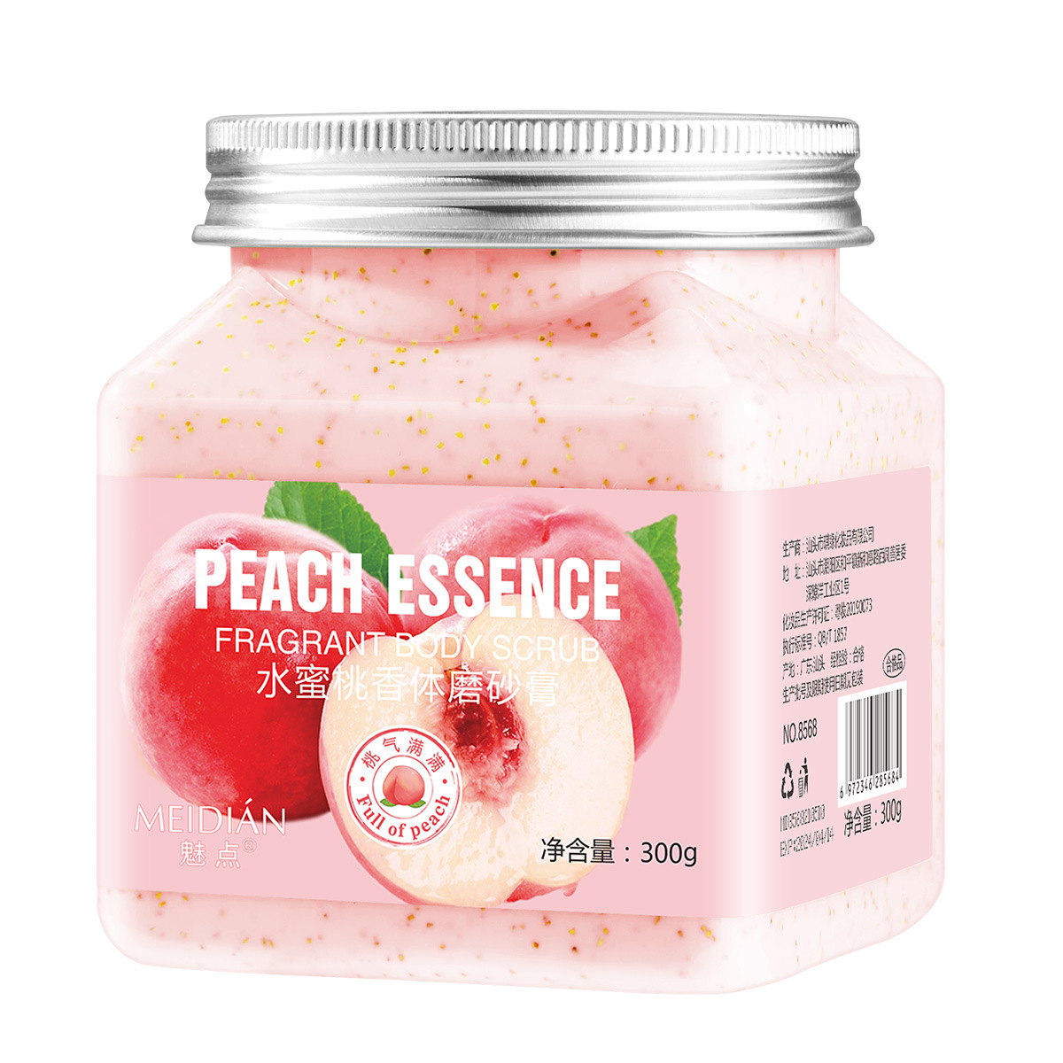 Magic Point fruit fragrance bath salt back foot hand foot bath salt large volume body scrub wholesale one piece