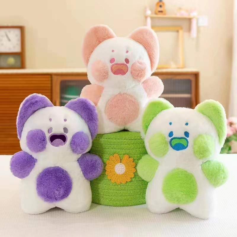 Juguetes de peluche lindos muñecas de frutas almohada muñeca agarra muñeca boda tira muñeca de tela muñeca estand juguetes regalos