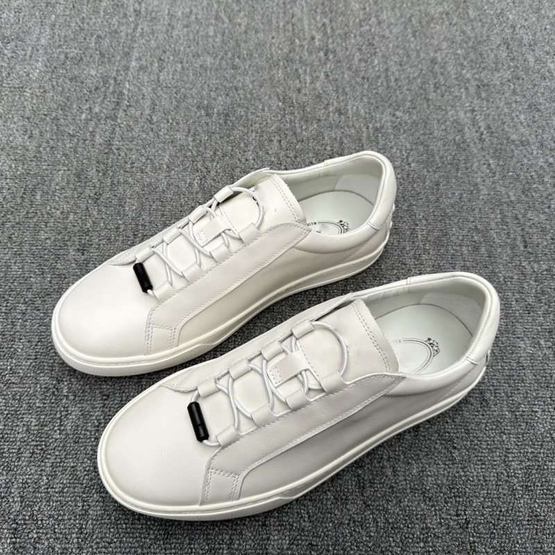 High-End New Leather Men's Thick-Soled Sports Casual Shoes, White Sneakers, Fashionable and Versatile Single Shoes, High-End Trendy Men's Shoes High-End New Leather Men's Thick-Soled Sports Casual Shoes, White Sneakers, Fashionable and Versatile Single Shoes, High-End Trendy Men's Shoes