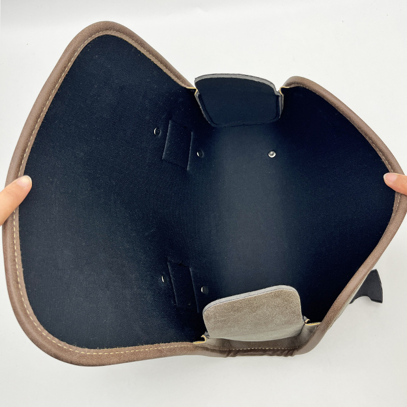 Retro Motorcycle Bag, Front Bag, Tail Bag, Electric Vehicle Scooter Tool Bag, Side Bag Cosmetics Bag