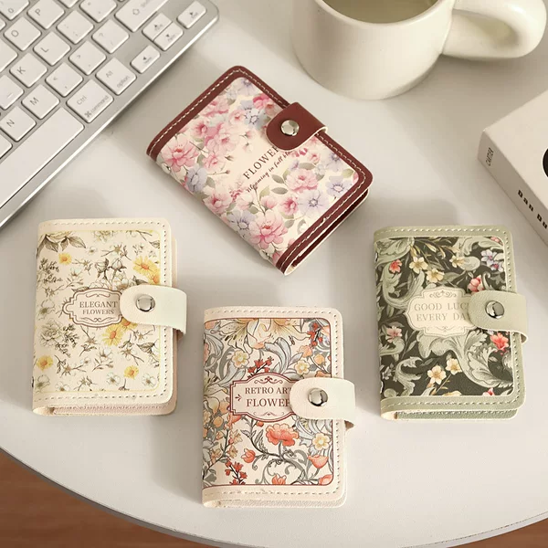 Fashion Card Bag Women's 2024 New Style Personalized Large Capacity Multi-Card Certificate Storage Bag Bank Card ID Card Bag