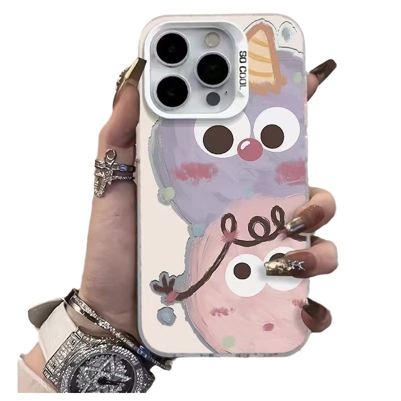 Nuevo lindo y aplicable iPhone 16 funda para teléfono móvil Apple 15promax/14 anti-caída 13pro12 de alto valor 11