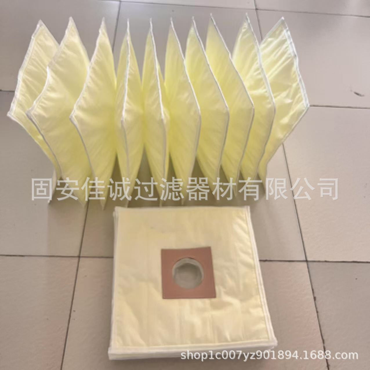 风琴式过滤袋 烟雾阻燃耐高温过滤棉除尘连体布袋