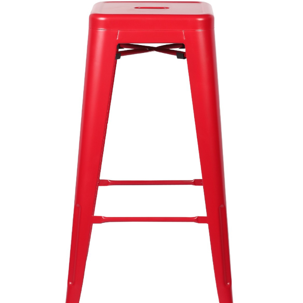 Taburete alto de hierro forjado - Para bar, restaurante y hogar - Estilo industrial - Fabricado en metal - Suministro directo de fábrica image 13