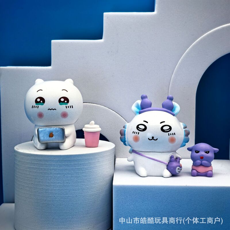 ブラインドボックス手作りジイカワchikawawaぬいぐるみ女の子子供玩具テーブル诞生日プレゼント置物卸売|undefined