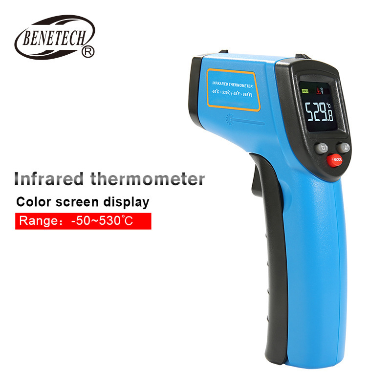 标智GM533A高精度工业物体表面红外线测温仪Infrared Thermometer