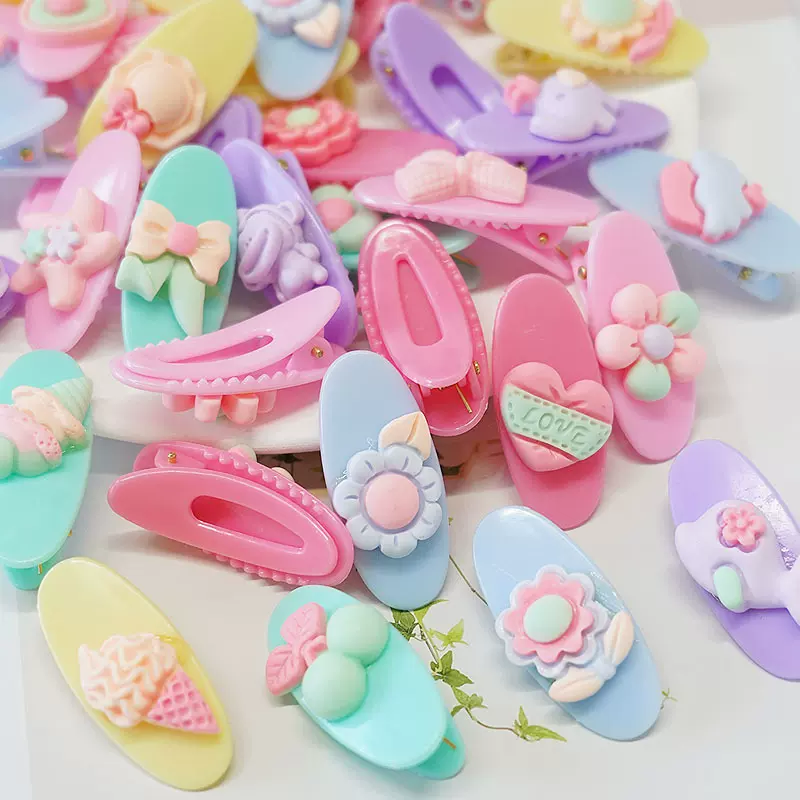 新款儿童发饰女童发夹可爱公主碎发卡小女孩气质头饰宝宝春夏夹子