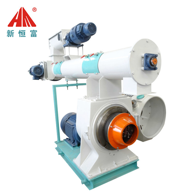 恒富机械环模饲料颗粒机 农作物秸秆造粒机 中小型猫砂制粒机现货