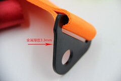 Factory price direct sales car modification OMP trailer with racing trailer rope, front and rear bumper towing strap, nylon decoration universal