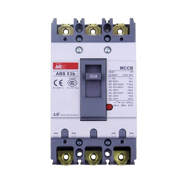 正品(LG)LS产电MEC三相塑壳断路器空气开关ABE803b 3P 800A 700A