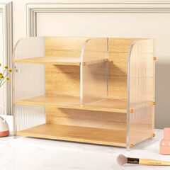 化粧品収納ラックデスクトップ整理化粧品大容量ドレッシングテーブル口紅浴室アクリル収納ラック