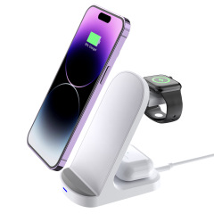 携帯電話ホルダー ワイヤレス充電器 ヘッドセット スポーツウォッチ スマートデスクトップ 多目的スリーインワンベース 急速充電ヘッド C