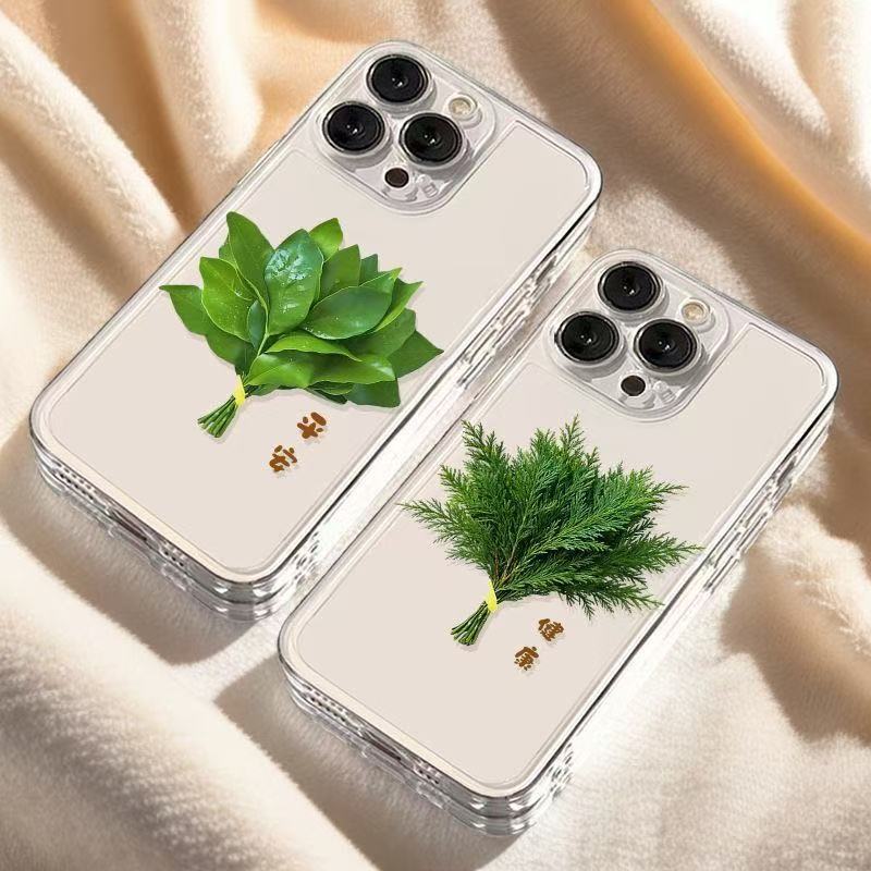 Plant Safety and Health Suitable for Apple 17Promax Mobile Phone Case Iphone15/16/14/13 Space Case Xr