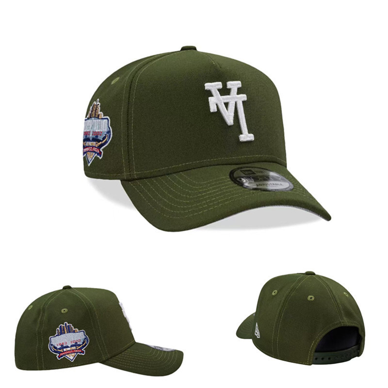 New Era Los Angeles Dodgers Upside Down Logo 9FORTY Cap Olive