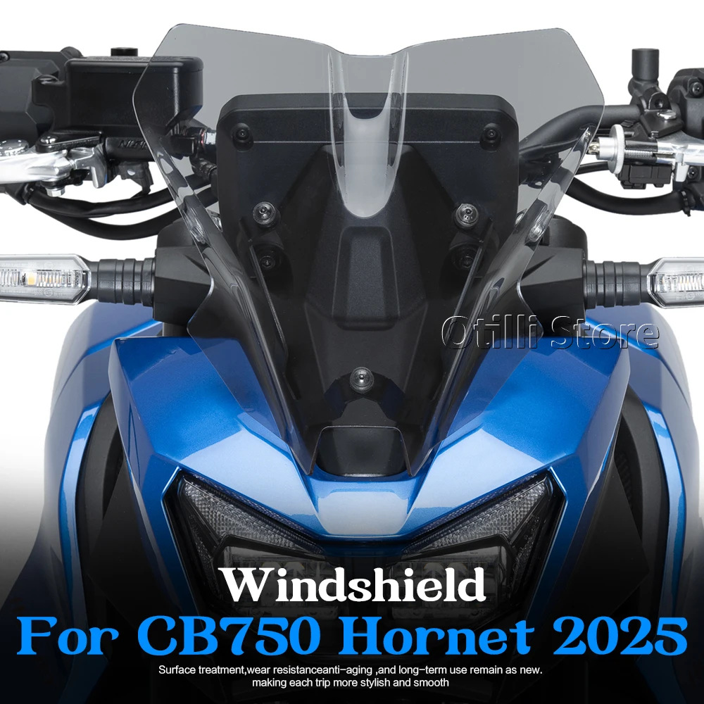 Motorcycle Modification Parts Honda Cb750 Hornet 2025- Front Windshield Glass Cross-Border Hot Sale