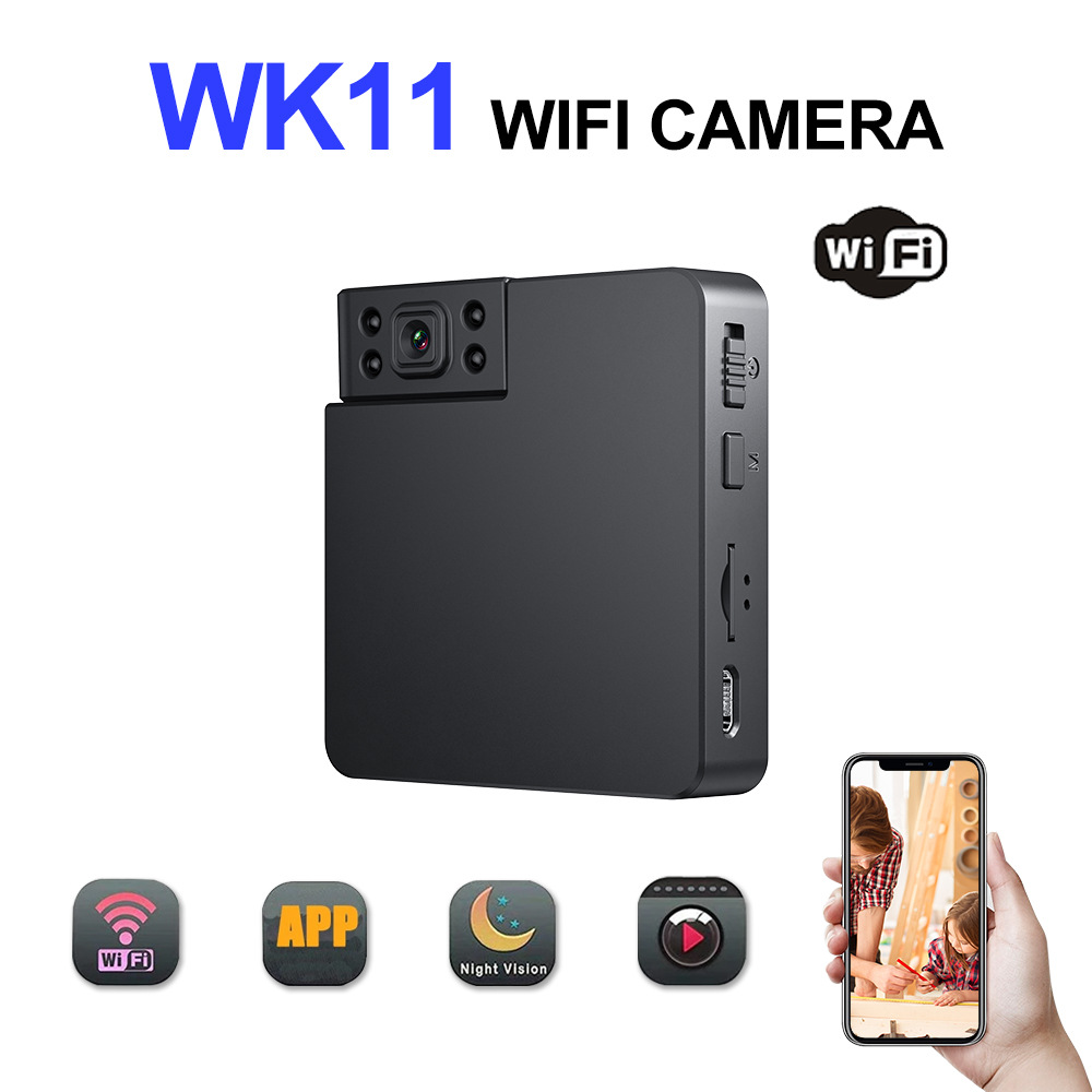 WK11 intelligence motion video camera DV rotate Wifi camera multi-function camera Drive record MD13