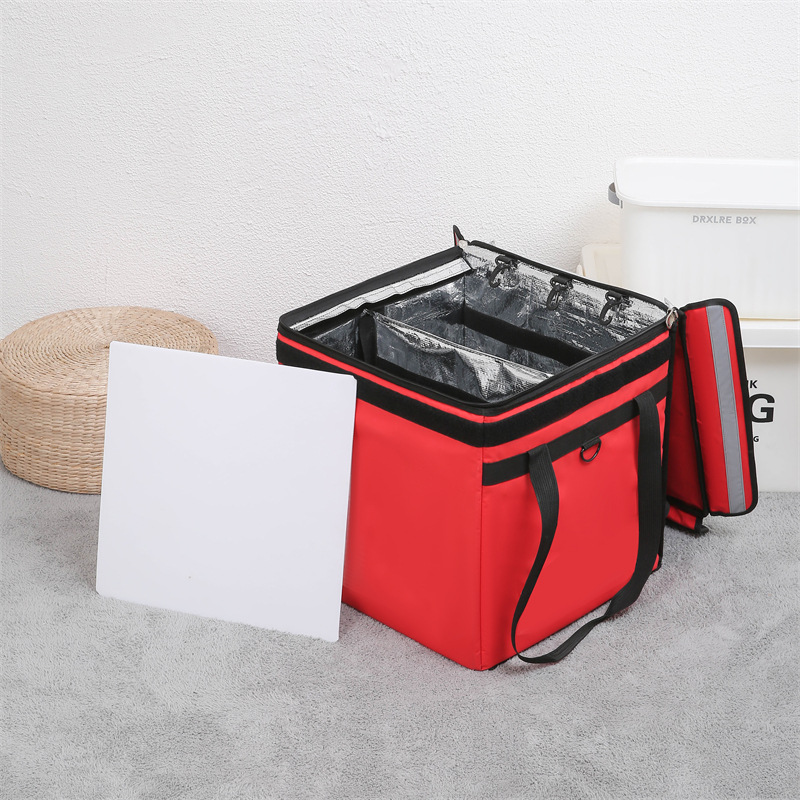 Dual hombro mochila tipo caja de comida portátil impermeable caja de comida portátil caja de aislamiento portátil personalizada caja de aislamiento para llevar