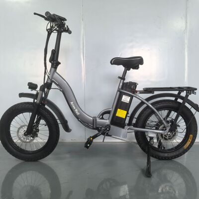 20寸雪地宽胎折叠电动自行车电助力自行车工厂直销|ms