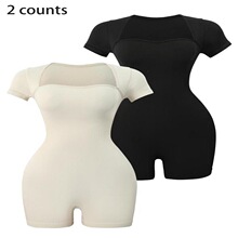 V 13944 Short Sleeve Yoga Jumpsuit �W���B�w�٤��