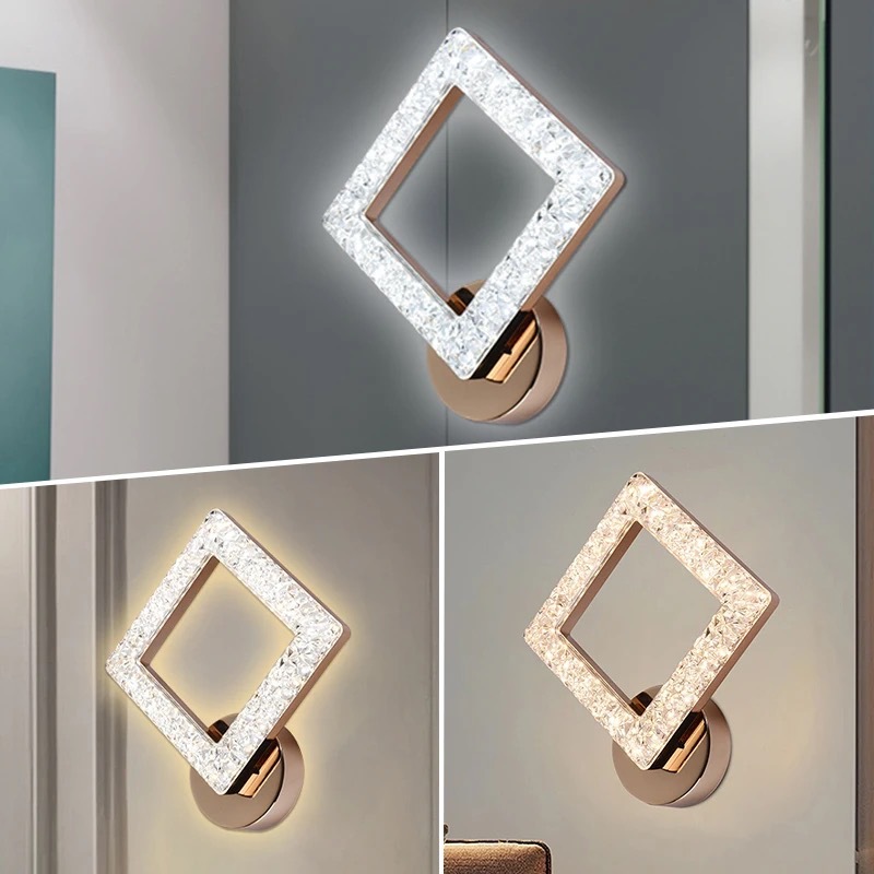 Lámpara de noche Decoración del dormitorio 2024 Nuevo dormitorio principal Escalera de sala de estar Fondo minimalista moderno Lámpara de pared del pasillo Lámpara de pared
