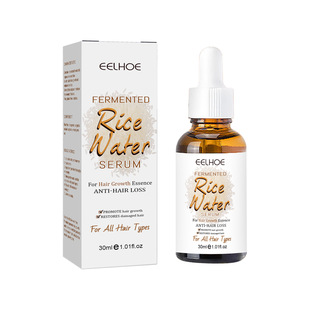 Eelhoe Rice Water Hair Essential Oil Improves Dry and Frizzy Hair, Moisturizes Hair, Repairs Perm and Dye Damage