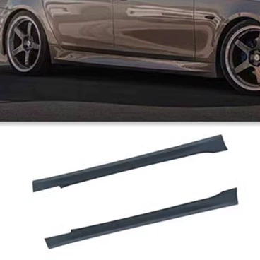 Skirts, Center Grille, Rear Wing E60 — Big Surrounded - primer-for-salepostage-paid-a-pair-of-long-axis-side-skirts
