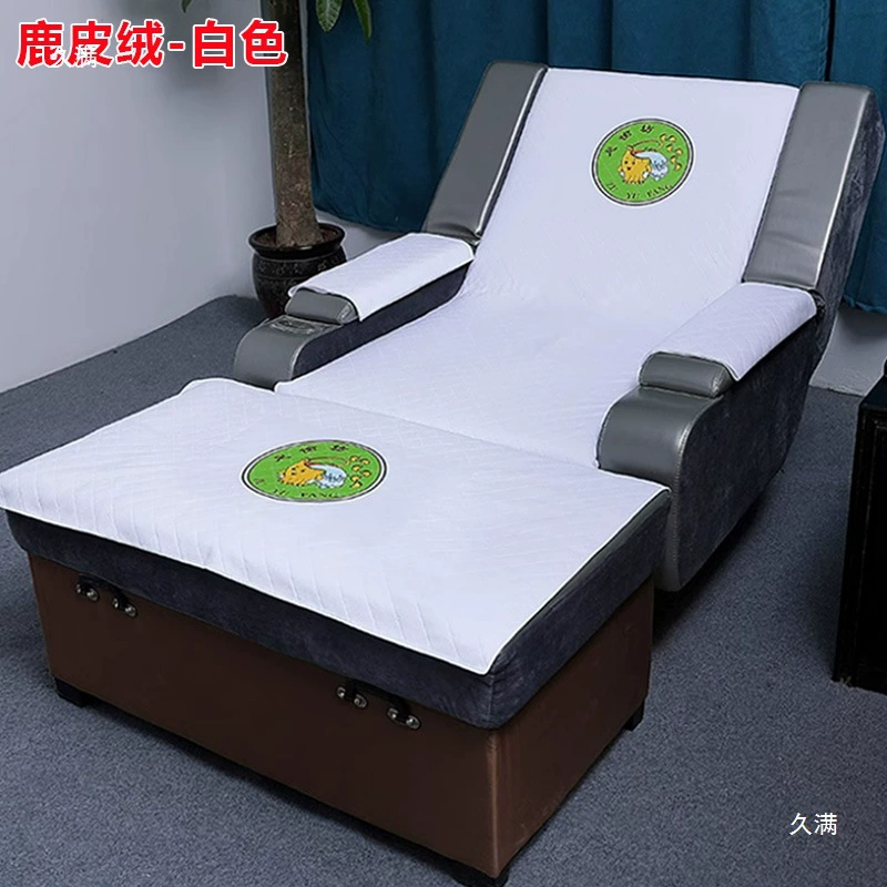 Sofa, non-slip set, massager, sheet, pillow, 4 piece set
