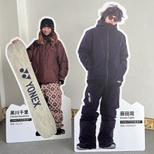上海人像架加粗铁管 kt板雪弗板 展架广告背景支架立牌定制