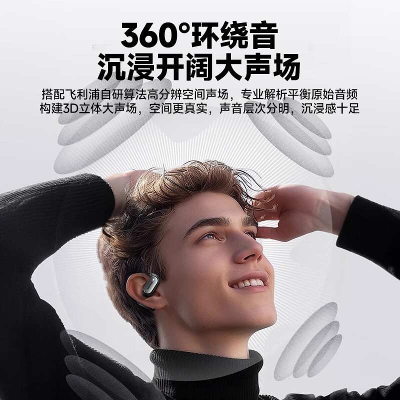 フィリップス Philips TAA3719 Bluetooth ヘッドセット ワイヤレス 耳掛け 快適 新しいスマート通話ノイズリダクション|undefined
