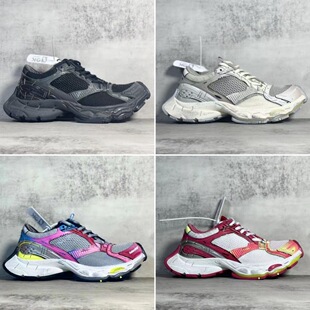Putian Chunyuan 2024 New Paris Stapler Torre Shoes Retro Old Thick Bottom Mesh Men's and Women's sneaker