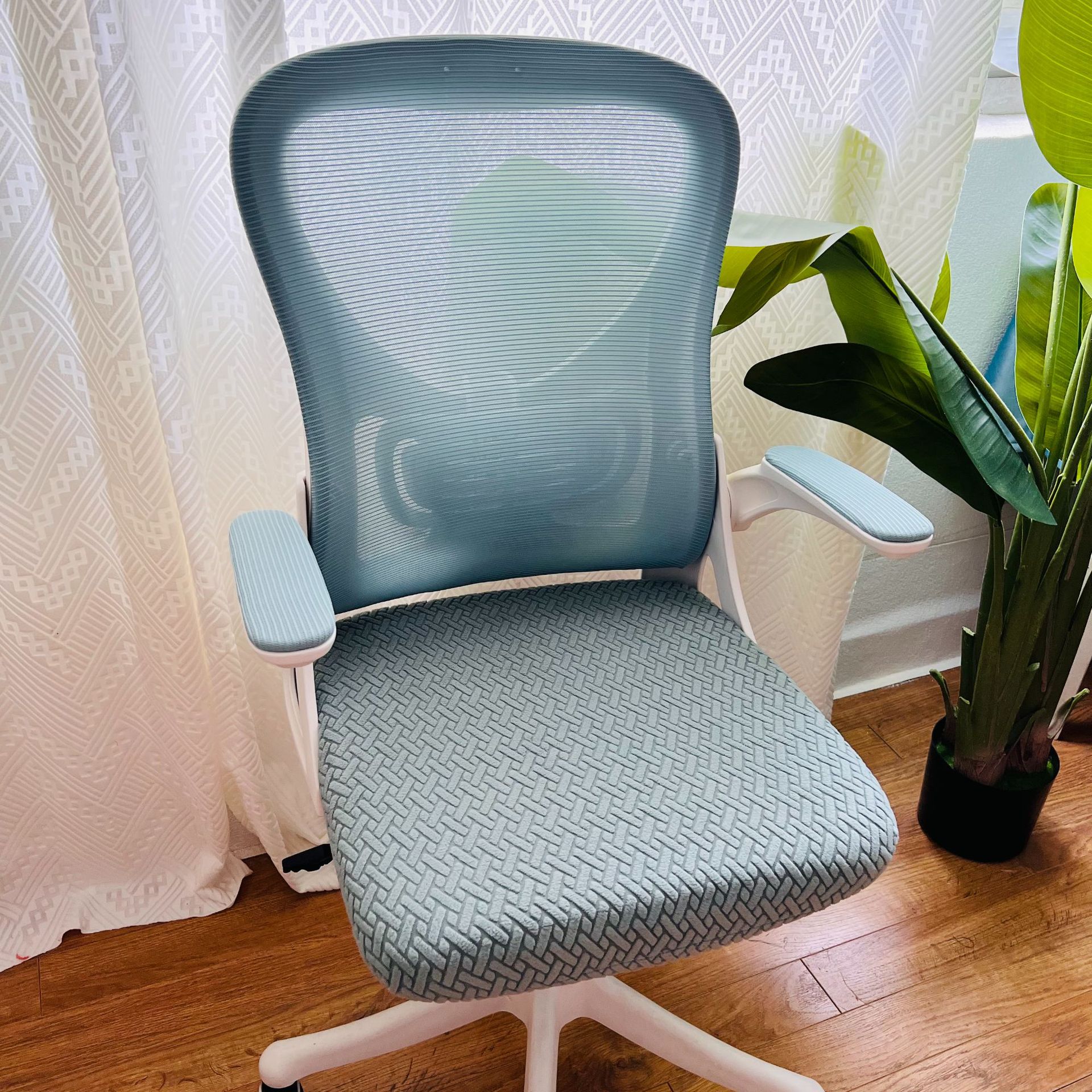 [헤링본 패턴, 스플라이싱 스타일] 청록색