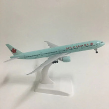 20CM B777加拿大航空飞机模型合金仿真客机模型玩具带起落架装饰