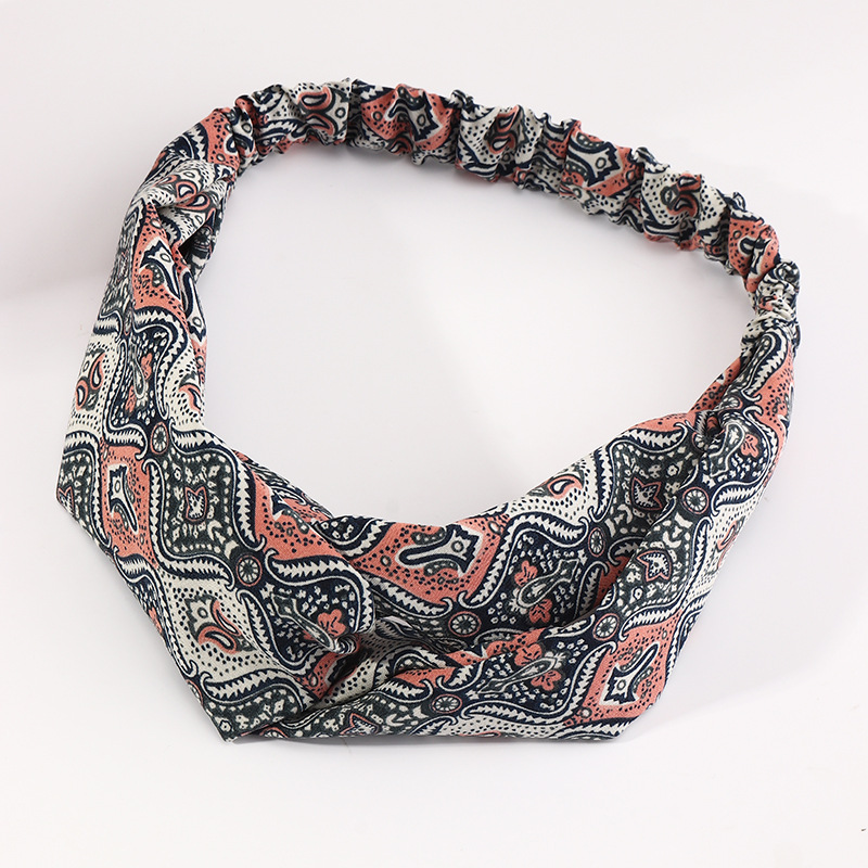 Elastic Printed Hair Band display picture 4