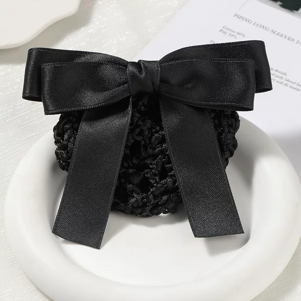 Nurse hair flower female professional hair net flight attendant special hair net pocket hotel bank work hair accessories wholesale
