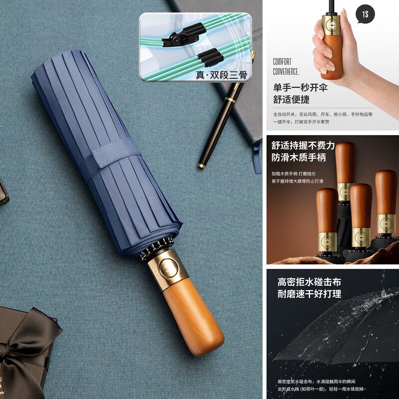 24骨大号伞男女晴雨两用遮阳伞太阳伞防晒伞全自动晴雨伞批发定制|undefined