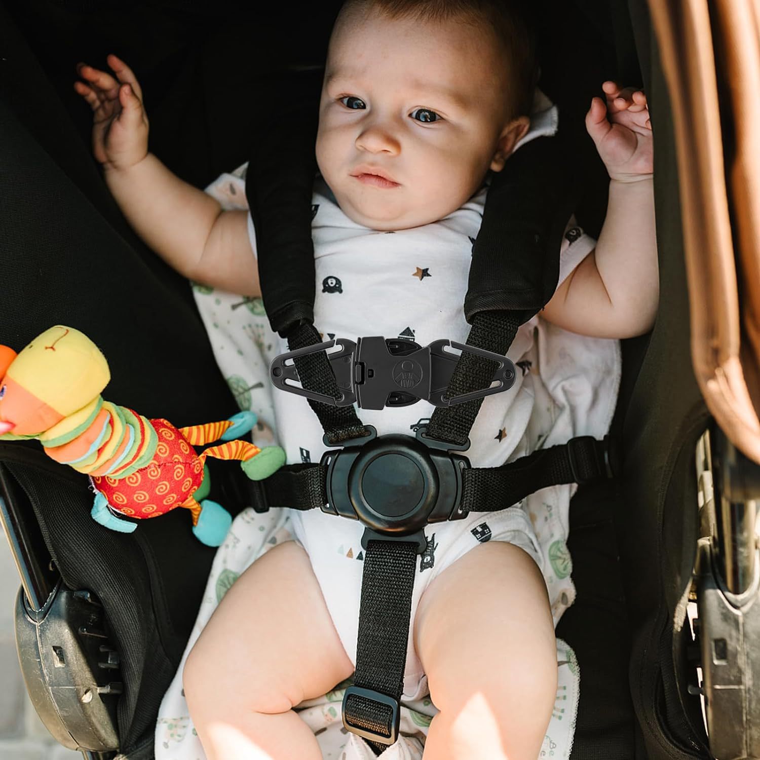 Spot car seat chest strap clip anti-escape child safety seat chest buckle adjuster child seat accessories batch