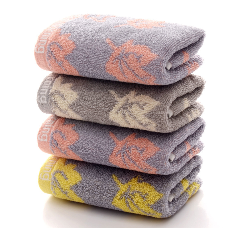 4-pack household cotton towel adult face wash soft lint-free absorbent thickened cotton face towel wedding gift 4-pack household cotton towel adult face wash soft lint-free absorbent thickened cotton face towel wedding gift